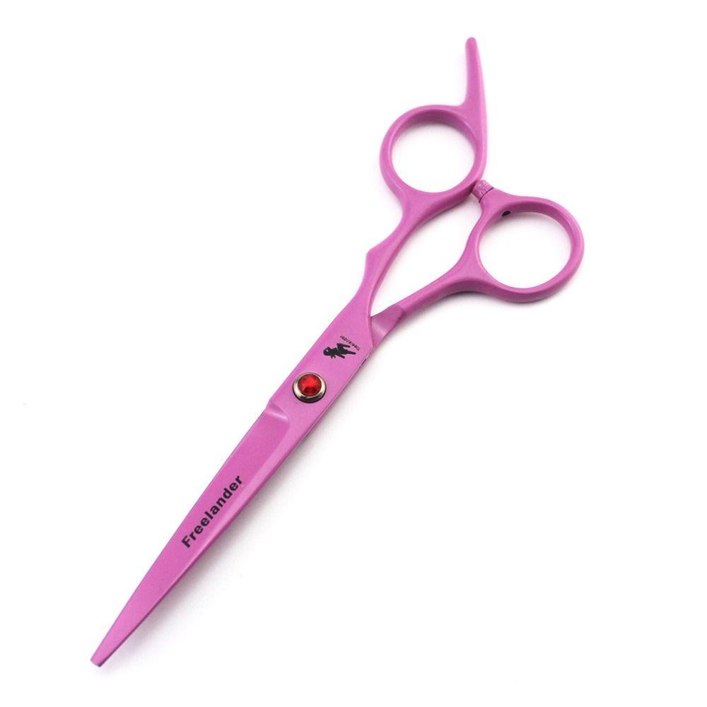 High Quality Pink Hairdressing Shears 6.0 Inch Hair Cutting Scissors Thinning Barber Scissors