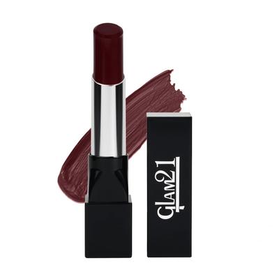 Помада Glam21 Ultra Velvet | Стойкая на губах | Красивый матовый финиш | 2,5 г | Глубокий бордовый-19