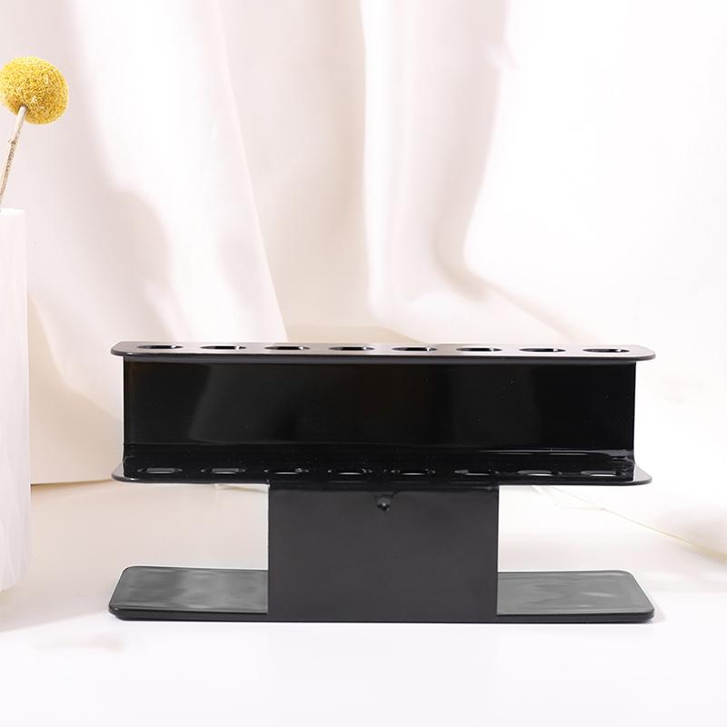 Подставка для хранения пинцетов для ресниц с 8 отверстиями, удобная подставка для пинцетов, полка для наращивания ресниц, инструмент для татуажа, акрил