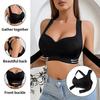 Передняя застежка Без косточек Push-up Большой размер Корректирующий Бесшовный бюстгальтер для женщин