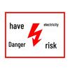 Haistik gnjz-1324 Electrical Warning Safety Signs