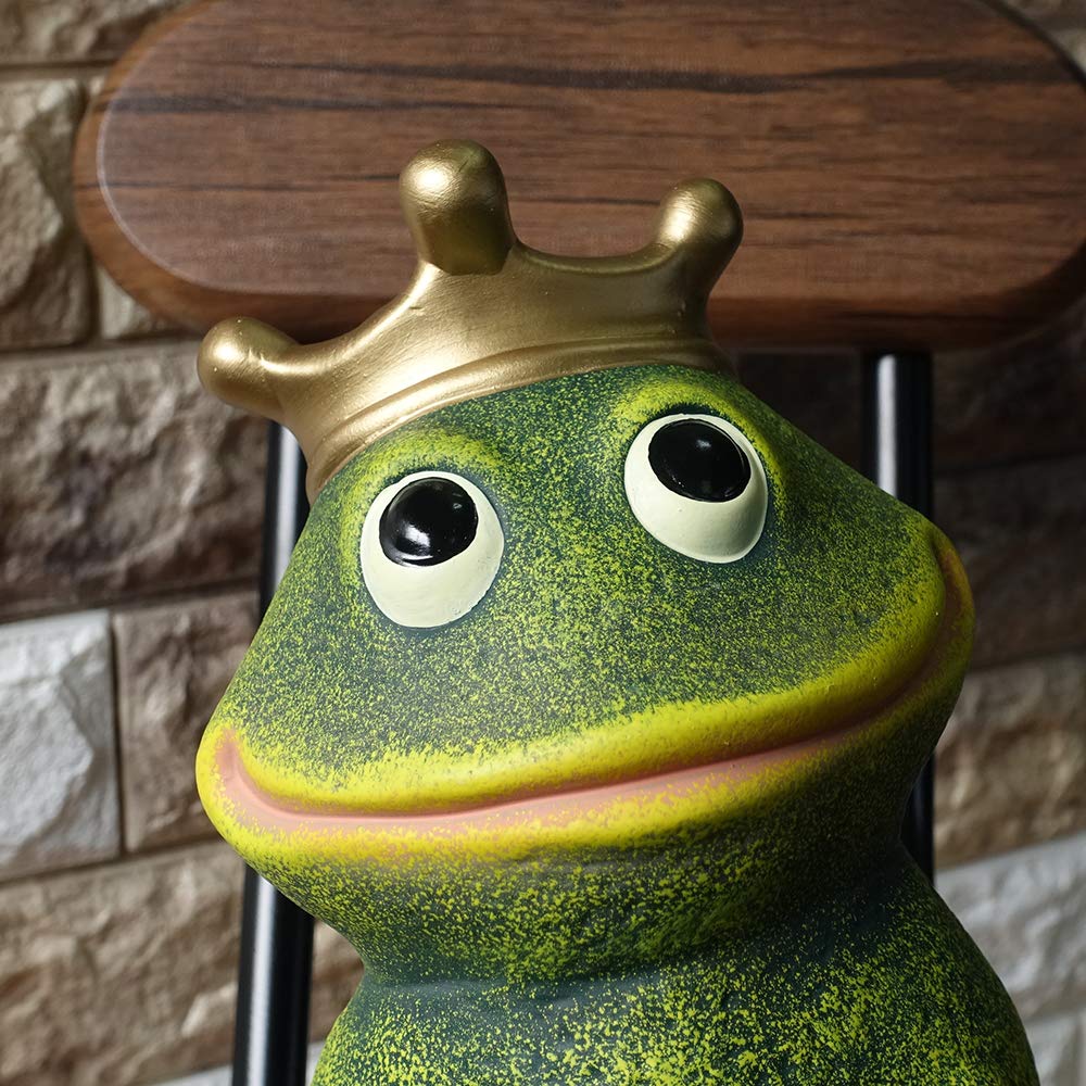Лягушка-принцесса 24 см Лягушка Товары Украшение Лягушка Разные товары Сделано в Португалии Терракотовый орнамент pto-2310g