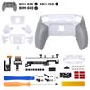 eXtremeRate RISE4 Plus MAX Back Paddle Kit Compatible with PS5 Controller 040 050 with Bottom Shell Clicky Trigger Stop Rubber Remappable Back Button