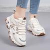 Fashion Women's Abrasion-Resistant Chunky Dad Shoes Non-Slip Soft Sole Lightweight Sneakers Fashion Casual Comfort Footwear for Ladies