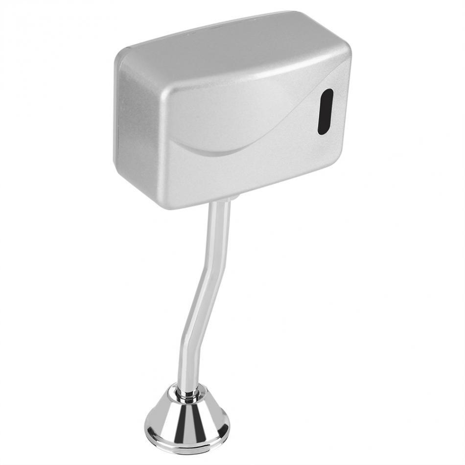 Сенсорный бесконтактный смывной клапан для писсуара в ванной комнате, интеллектуальные сенсорные аксессуары для унитаза, настенный автоматический клапан для писсуара