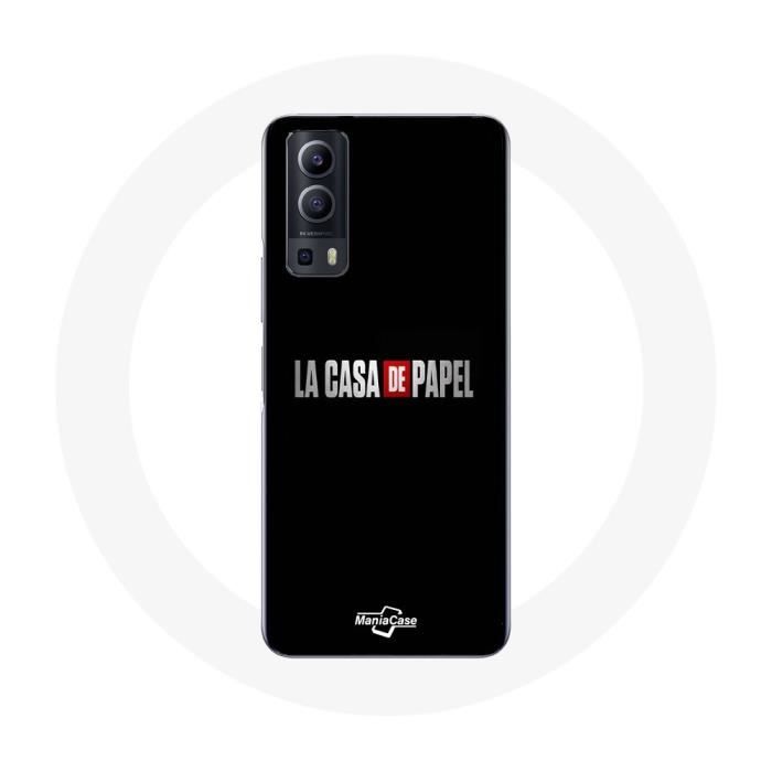 Case - Maniacase - Vivo Y72 - Flexible - Black - La Casa De Papel Logo