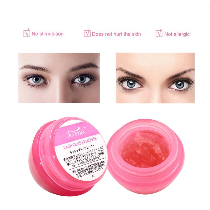 Pink Proffesional Eyelash Extension Lashes Remover Glue Remover Cream Makeup Tools