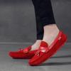 Italy Desgin Fashion Men Shoes Summer Soft Moccasins Men Loafers High Quality Leather Shoes Men Flats Driving Shoes Men Shoes