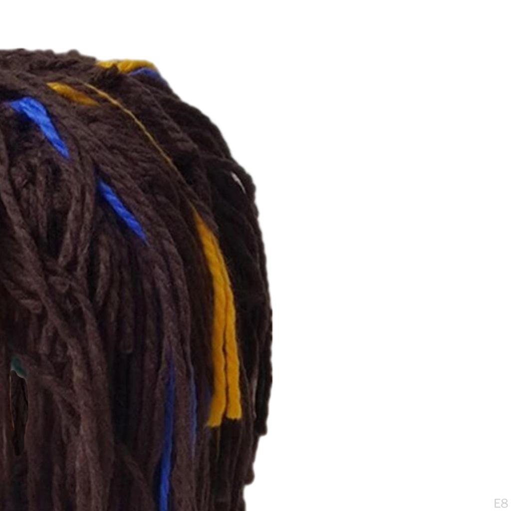 Уютная вязаная шапка с бородой для зимних приключений