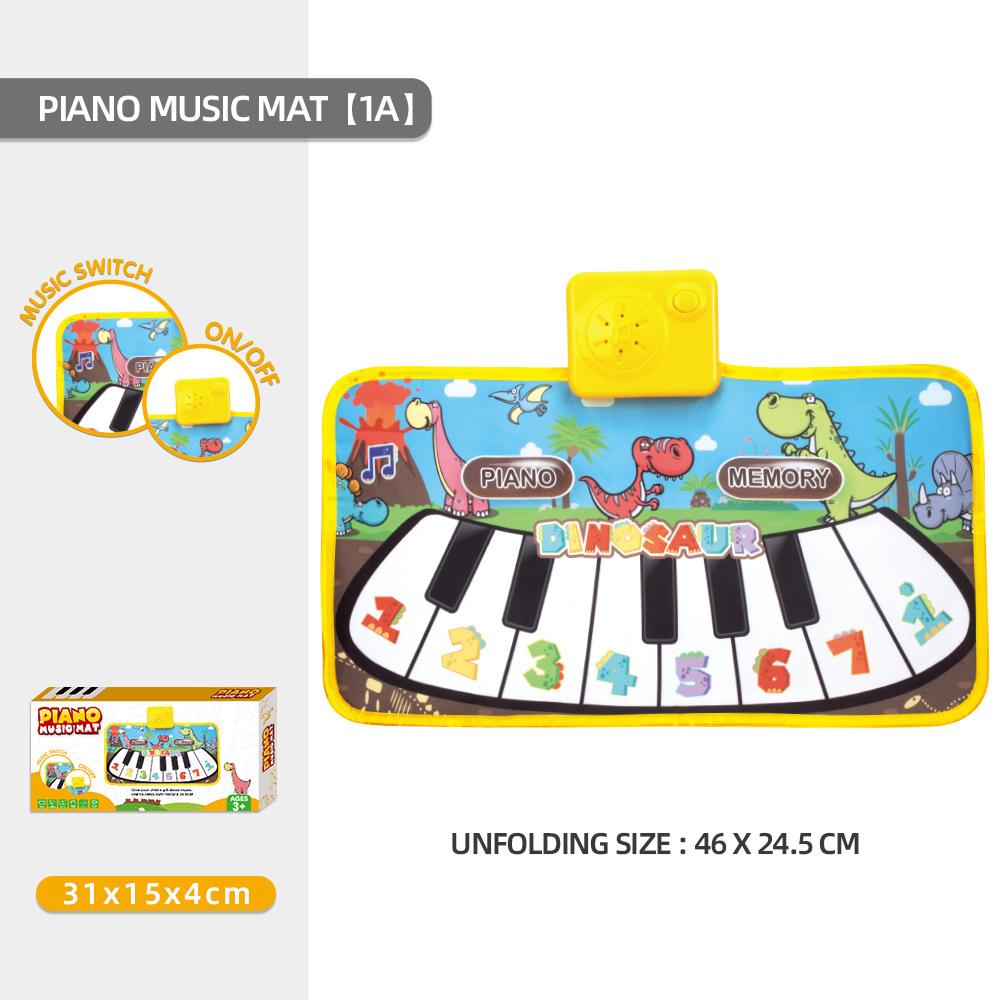 Дошкольное Детское Музыкальное Танцевальное Одеяло Игрушка Раннее Образование Подарок Детская Фортепианная Клавиатура Коврик Игрушка