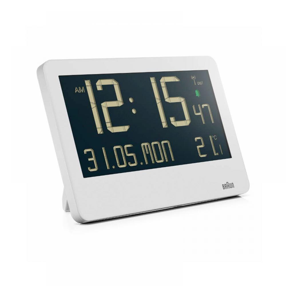 Braun Bc14w цифровой будильник Crescendo с погодным столом и настенными часами для общественных мест