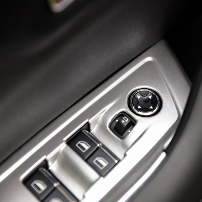 For Peugeot 508 GT ABS Carbon Fiber Armrest Window Buttons Cover Glass Lift Adjust Switch Panel Trim Accessories