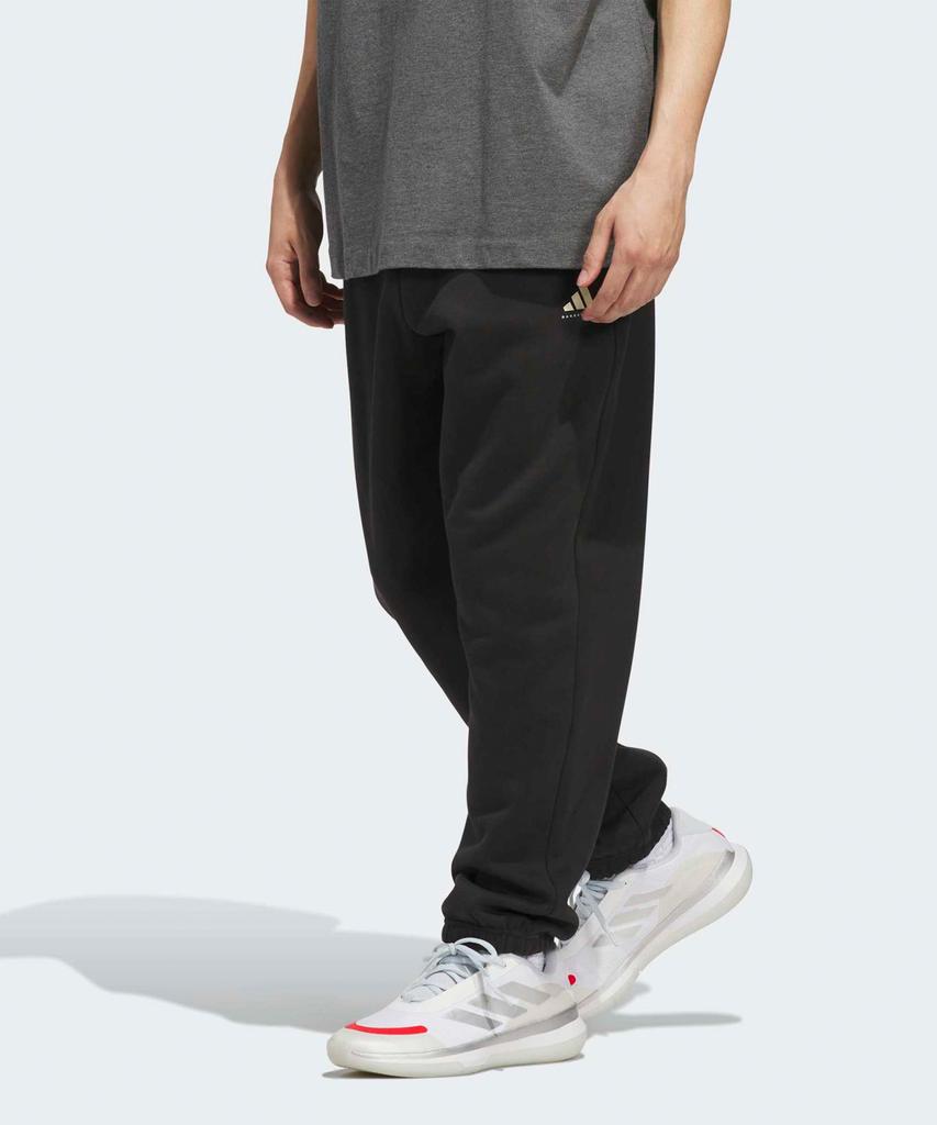 Флисовые спортивные штаны Adidas для баскетбола - Черный / Jx5595