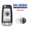 10pcs 14mm Remote Key Emblem Sticker Multifunction Decal for Volvo Rdesign V40 V50 S40 S80 T2 T3 T4 T5 T6 T7 XC90 XC40 V70 XC70