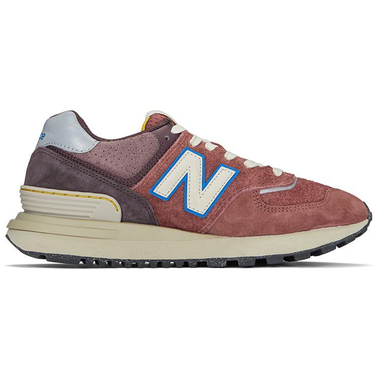 New Balance Nb 574 Ретро Удобные Низкие Повседневные Кроссовки для Бега Мужские кроссовки Кирпично-Красные U574LGBR