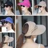 Women'S Anti-Uv  Wide Brim Summer Beach Sun Outdoor Hiking Folding Hat