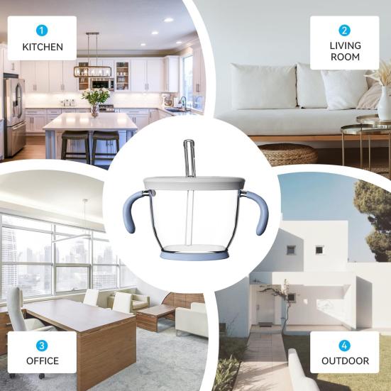 150ml Drinking Cup with Handles Baby And Toddler Sippy Cup Capacity Silicone Straw Easy-to-Grip Handle Mini Cup Reusable Children Tumbler