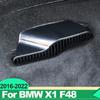 Для BMW X1 F48 2016 2017 2018     ABS Автомобильная решетка вентиляционного отверстия под сиденьем, решетка воздуховода кондиционера
