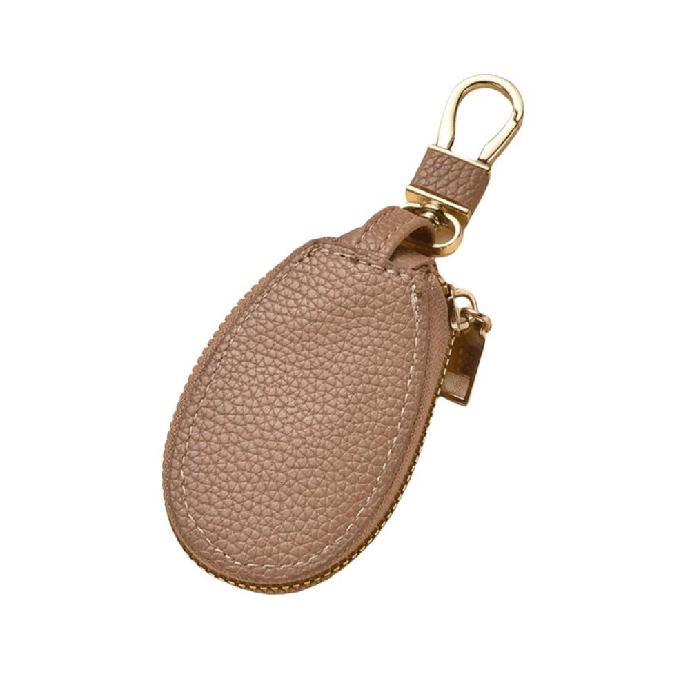 Zipper Closure Car Key Bag Luxury Mini Storage Bag Portable Keychain Holder Daily Use