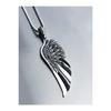 Eagle Wing Silver Men's Necklace