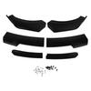 6Pcs Front Bumper Lip Separator 150cm Enhanced Appearance Bumper Lip Diffuser Splitter Universal