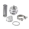 High Quality Universal 50mm Turbo Blow Off Valve V-Band With Weld On Aluminum Flange Turbocharge Pipe Black/Blue/Red/Silver
