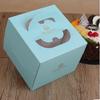 European Style Transparent Window Cake Box with Handle