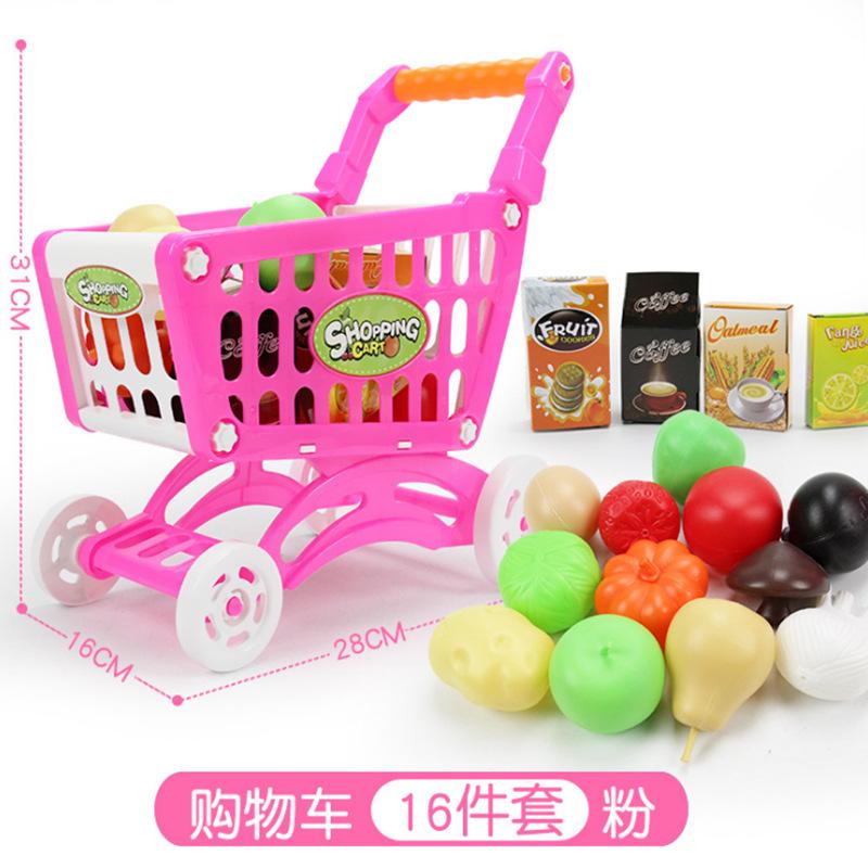 Children'S Play House Simulation Kitchen Toys, Cake Cutting Music Cooking Utensils Kitchen Utensils Toys