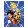Super Saiyan Fleece Anime Goku Blanket
