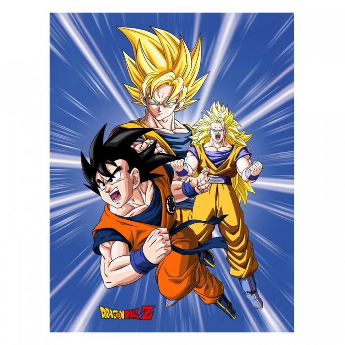Dragon Ball Z Super Saiyan Fleece Anime Goku Blanket