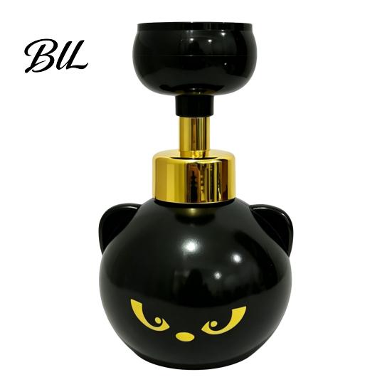 Easy to Clean Soap Container Cute Cat Paw Foam Dispenser, Refillable Foaming Hand Pump Gift for Lovers Bottle Bathroom Countertop, Reusable