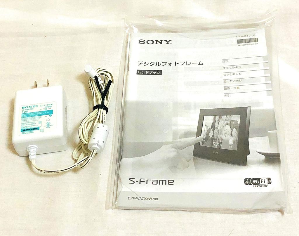 Sony Цифровая фоторамка WA700 Белая DPF-WA700/W