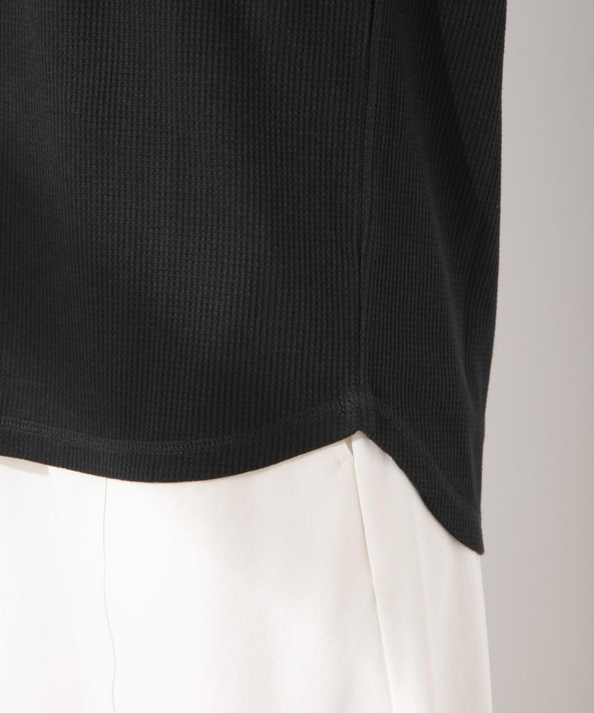 Женский вафельный топ без рукавов Nano Universe Henley, Овсянка, Размер F 033, 673-5124311