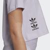 Adidas Originals Logo Play Tee Women Tops Light-Purple H22754