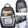 [Double and day/night] rucksack Haun Beautiful commute Commuting to school business backpack No.15571 ladies black H36×W24×D14cm