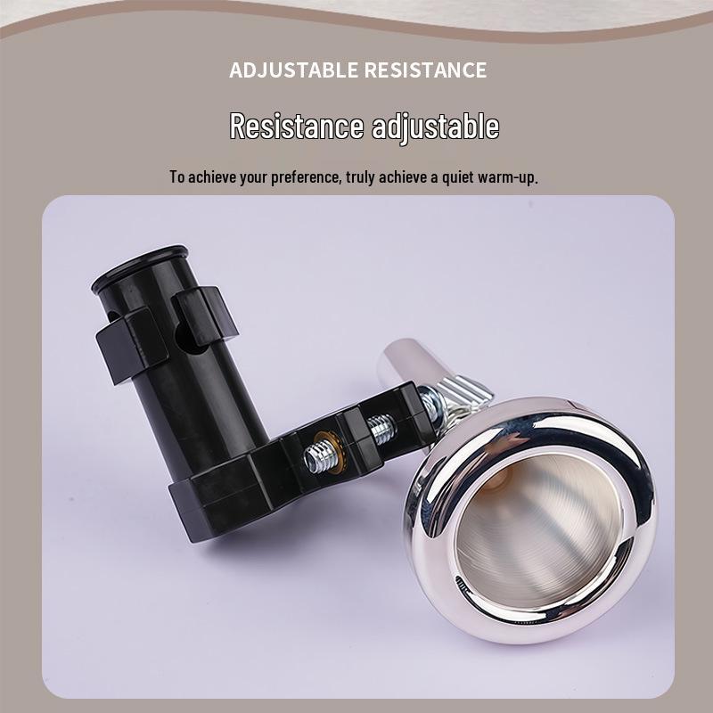 Большой зажим для мундштука для тубы, баритона, трубы, тромбона - Улучшает качество занятий