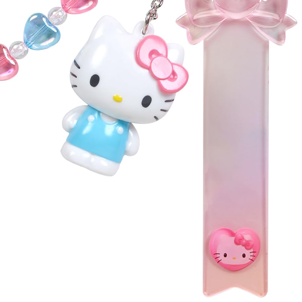 Sanrio Прозрачный брелок для ключей прозрачный и пухлый 3D Hello Kitty Hello Kitty 15 x 4 x 3 см Персонаж 297658
