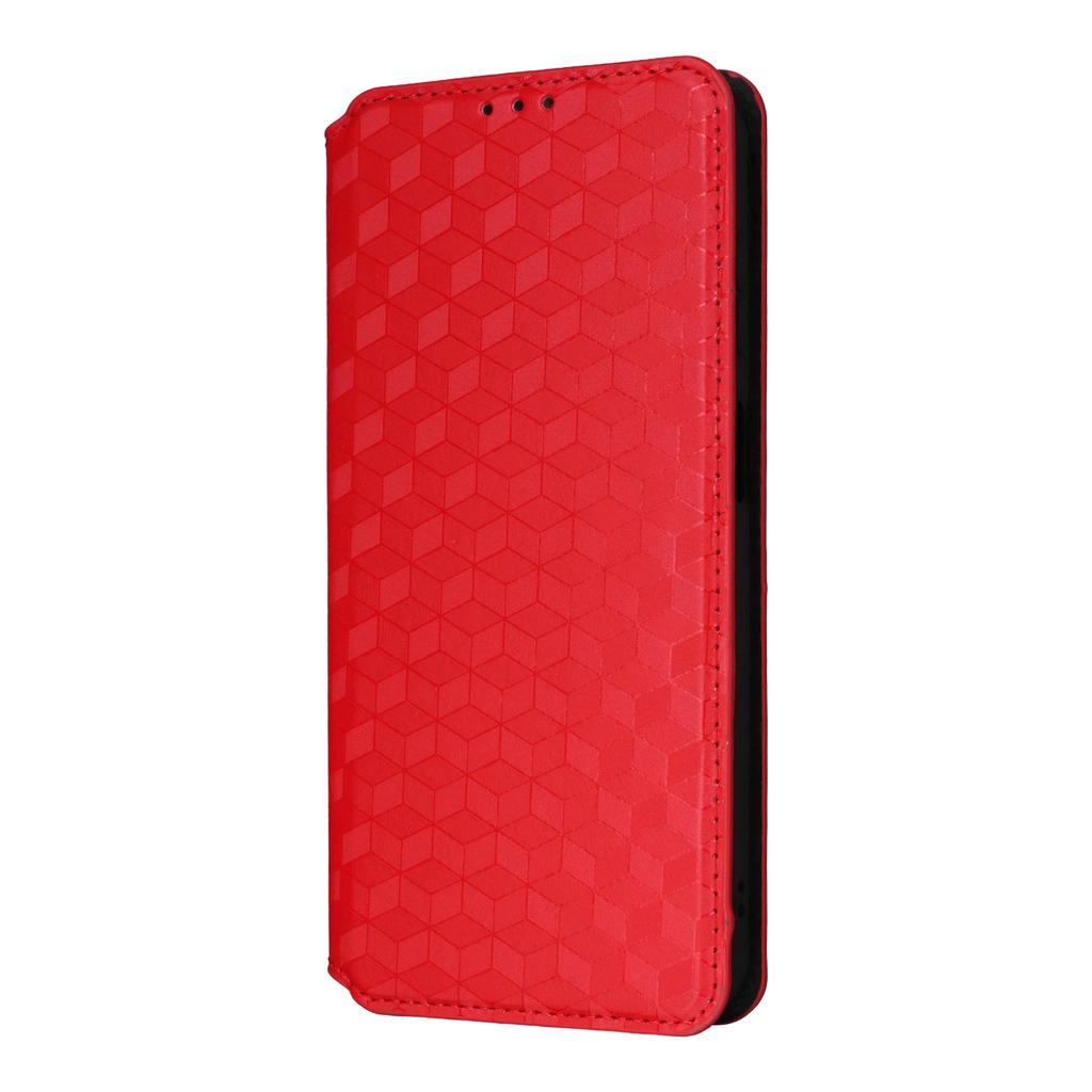 Для Realme Neo7x 5G/P3 5G Чехол-кошелек с ромбовидным тиснением, кожаный чехол для телефона