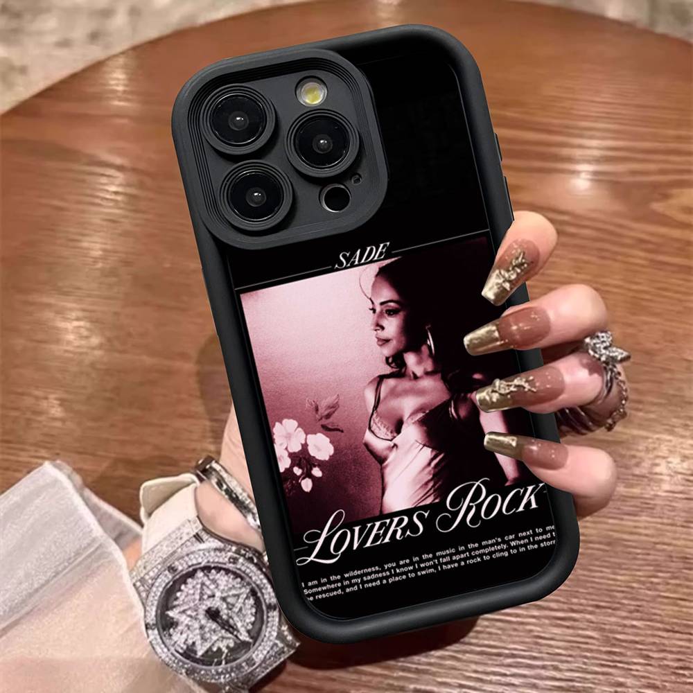 Чехол для телефона певицы Sade Adu для iPhone 17 16 15 14 Plus 13 12 11 Pro Max Силиконовый чехол