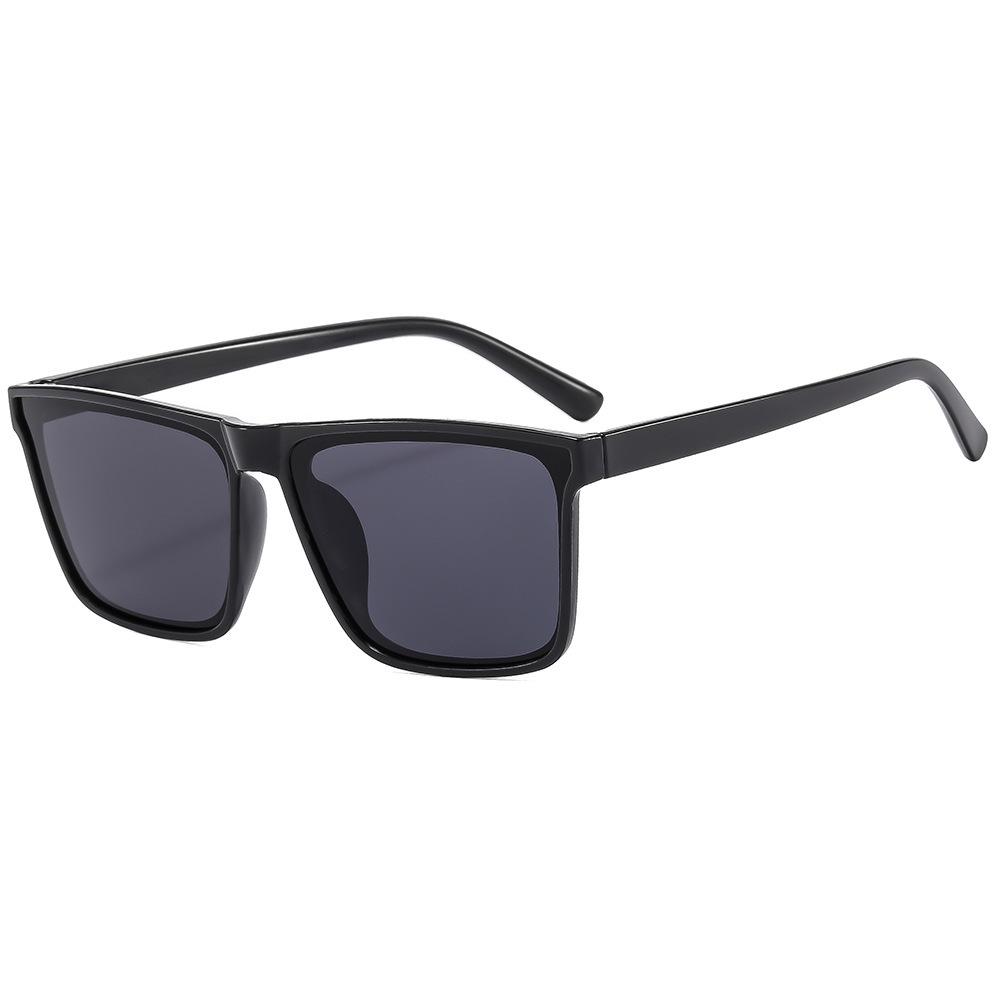 2023 Trendy Unisex Slimming Sunglasses: Versatile Fashionable Large Frame Vacation Eyewear