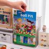 Picture Book Storage Box Children's Bookshelf,Desktop Book Organizing Tool,Children's Graded Reading Desktop Book Storage Rack