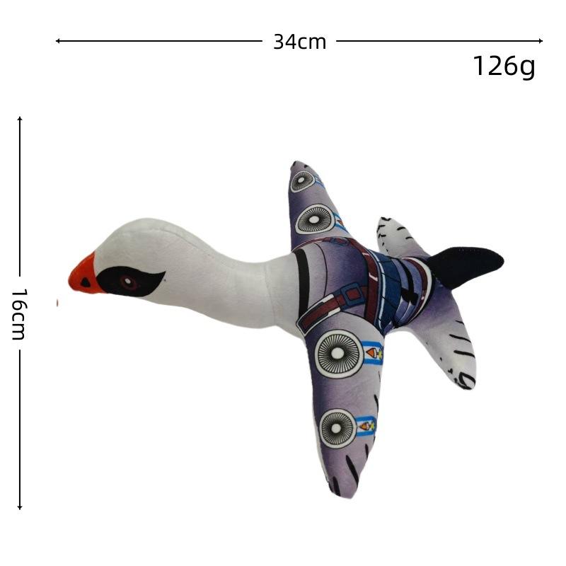 Tungtungsahur Shark AI American Shan Hai Jing Parody Plush Toy Doll