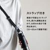 CB Japan BOCCA Water Bottle, 490ml, Ultra-Lightweight, 185g, Vacuum Insulated, Dual-Walled, Gray, with Strap