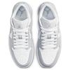Nike AJ1 Jordan 1 Low Бело-серые Повседневные Кроссовки