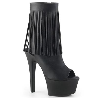 Сексуальные женские сапоги с открытым носком для девушек, туфли для ночного клуба, сапоги на высоком каблуке, плиссированные лакированные кожаные туфли на тонком каблуке с застежкой-молнией, большие размеры