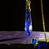 FUNSHOWCASE Силиконовые формы для маятников, Набор из 12 штук (В комплекте 220 бусин), с колпачками для кристаллов, натуральных камней, минералов, оргонита, УФ-смолы, эпоксидной смолы R
