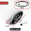 1pcs ABS 14.5cm Car Front Head Hood Bonnet Logo Rear Trunk Badge Sticker For Ford Mondeo Focus Fusion MK2 MK4 F150 F250 Emblem MD4