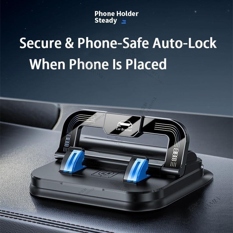 Car Phone Mount Universal Dashboard 360 Degree Rotation Phone Stand Mobile Phone Holder With Number Plate Car Accessories