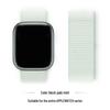 Pale Mint Magnetic Woven Silicone Band for Apple Watch Series 1-10