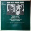 LP Record BRUNO WALTER , COLUMBIA SYMPHONY OR - Bruno Walter Dirigiert Brahms, Symp S77402 CBS Germany Classical Used